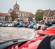 Daugiau nei 100 &bdquo;Porsche&ldquo; Kauno Rotu&scaron;ės aik&scaron;tėje ir Nemuno žiede