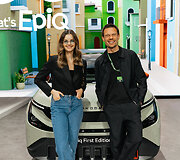 Vaidotas Žala ir Gabrielė Martirosian apžiūrėjo naująjį &bdquo;&Scaron;koda Epiq&ldquo;