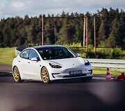 Press rally treniruotė Nemuno žiede