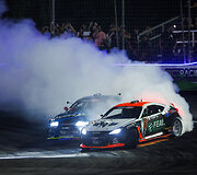 . Lietuvis lenktyninkas Aurimas Bakchis laimėjo &bdquo;Formula Drift&ldquo; etapą Orlande 