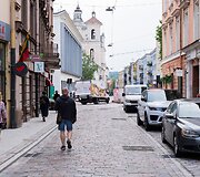 Rekonstruota Trakų gatvė Vilniuje, pirmasis etapas