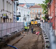Rekonstruota Trakų gatvė Vilniuje, pirmasis etapas