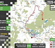 GR 2. Rally Žemaitija 2026 trasų žemėlapiai