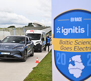 &bdquo;Ignitis ON&ldquo; elektromobilių varžybų startas Kaune, Mokslo saloje
