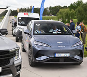 Ignitis ON elektromobilių varžybų startas Kaune