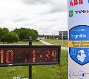 Ignitis ON elektromobilių varžybų startas Kaune
