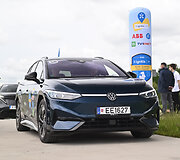 Ignitis ON elektromobilių varžybų startas Kaune
