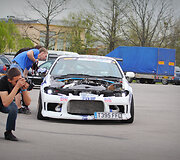 Pirmame &bdquo;Autoplius Lietuvos drifto čempionato&ldquo; etape nugalėjo Andrius Vasiliauskas 2014 m. balandžio 29 d. 