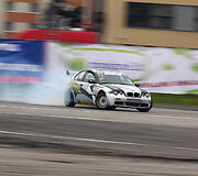 Pirmame &bdquo;Autoplius Lietuvos drifto čempionato&ldquo; etape nugalėjo Andrius Vasiliauskas 2014 m. balandžio 29 d. 