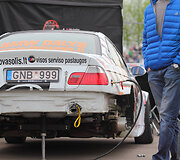 Pirmame &bdquo;Autoplius Lietuvos drifto čempionato&ldquo; etape nugalėjo Andrius Vasiliauskas 2014 m. balandžio 29 d. 
