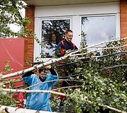 Ring Challenge lenktynės Nemuno žiede per audrą
