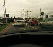 Ryto avarija Vilniuje: &bdquo;Porsche&ldquo; bakstelėjo &bdquo;Hyundai&ldquo; 2014 m. gegužės 29 d. 