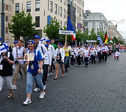 Europos žmonių su persodintais organais sporto žaidynių atidarymo ceremonija Vilniuje