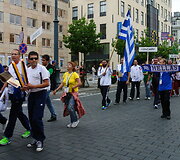Europos žmonių su persodintais organais sporto žaidynių atidarymo ceremonija Vilniuje