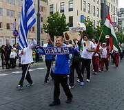 Europos žmonių su persodintais organais sporto žaidynių atidarymo ceremonija Vilniuje