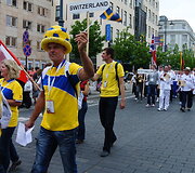 Europos žmonių su persodintais organais sporto žaidynių atidarymo ceremonija Vilniuje