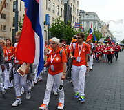 Europos žmonių su persodintais organais sporto žaidynių atidarymo ceremonija Vilniuje