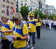 Europos žmonių su persodintais organais sporto žaidynių atidarymo ceremonija Vilniuje