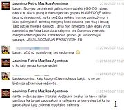&bdquo;Jaunimo retro muzikos agentūros&ldquo; ir skaitytojų susira&scaron;inėjimas