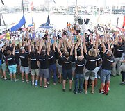Buriuotojo Roko Milevičiaus palydėtuvės į &bdquo;Volvo Ocean Race&ldquo; startą Alikantėje