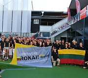 Buriuotojo Roko Milevičiaus palydėtuvės į &bdquo;Volvo Ocean Race&ldquo; startą Alikantėje