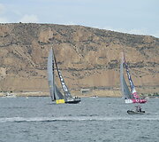 Rokas Milevičius ir &bdquo;Brunel&ldquo; komanda sėkmingai startavo regatoje aplink pasaulį &bdquo;Volvo Ocean Race&ldquo; 2014 m. spalio 11 d. 
