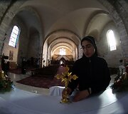 Į Betliejų &scaron;vęsti Kalėdų atvyko tūkstančiai turistų ir piligrimų
