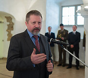 Lietuvos Respublikos kra&scaron;to apsaugos departamento /Kra&scaron;to apsaugos ministerijos/ įsteigimo 25-ųjų metinių minėjimas KAM