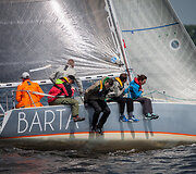 Tradicinė žurnalistų regata Kauno mariose, pirmasis etapas