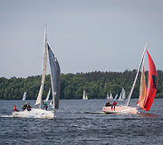 Tradicinė žurnalistų regata Kauno mariose, pirmasis etapas, 15min komanda