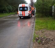 Vilniuje sudegė &bdquo;Ford Transit&ldquo; 2015 m. gegužės 27 d. 