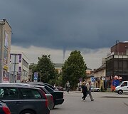 Radvili&scaron;kyje pastebėtas viesulas (Ieva Raižienė)