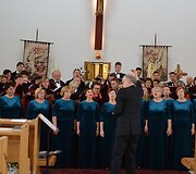 Minint M.K.Čiurlionio 140-metį, Varėnos kra&scaron;te nuaidėjo &bdquo;Rudens sonata&ldquo;