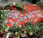 Lietuvos delegacija pagerbė L.Kaczynskio atminimą