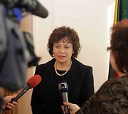 Lietuvos delegacija pagerbė L.Kaczynskio atminimą
