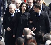 Gedulinga atsisveikinimo ceremonija Pilsudskio aik&scaron;tėje
