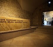 Kripta, kurioje bus palaidotas L.Kaczynskis su žmona