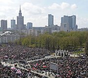 Gedulinga atsisveikinimo ceremonija Pilsudskio aik&scaron;tėje