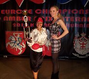 Alina Olefirenko ir a&scaron;tuonis kartus Pasaulio čempionė Jolanta Mileriūtė