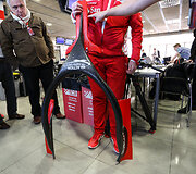 &bdquo;Ferrari&ldquo; i&scaron;bandė galvos apsaugos sistemos prototipą