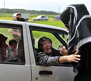 Uzbekai bėga i&scaron; Kirgizijos