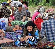 Uzbekai bėga i&scaron; Kirgizijos