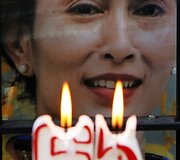 Kalinamos Aung San Suu Kyi gimtadienio minėjimas