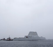 Moderniausias amerikiečių eskadrinis minininkas &bdquo;USS Zumwalt&ldquo; &ndash; nematomas radarams