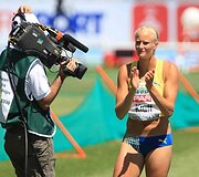 &Scaron;vedų lengvosios atletikos žvaigždė Carolina Kluft