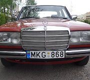 Nuotrauka atminčiai: istorinių automobilių ir motociklų ralis &bdquo;Pasienio fiesta 2016&ldquo; (Mercedes)