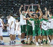 Lietuvos rinktinės emocijos laimėjus bronzą