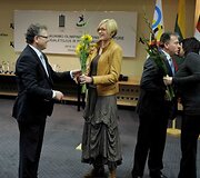 Singapūro olimpinių žaidynių dalyvių pagerbimas LTOK