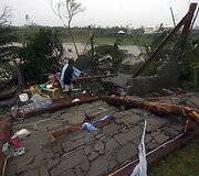 Filipinus užgriuvo taifūnas &bdquo;Megi&ldquo;.