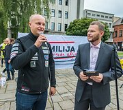 Eismo dalyvių lenktynės Kaune: maratonininkas prie&scaron; dviratį, autobusą ir automobilį